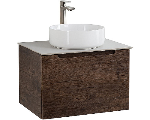 Тумба под раковину BelBagno Etna 60 ETNA-600-1C-SO-RW-P подвесная Rovere Moro