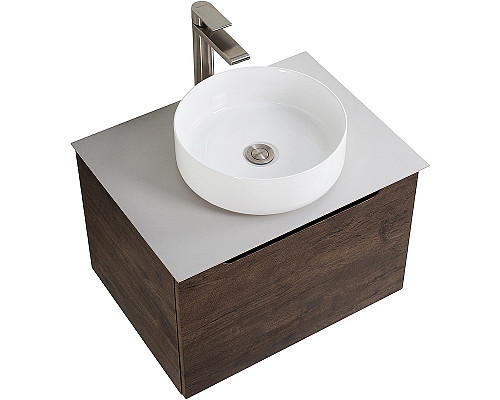 Тумба под раковину BelBagno Etna 60 ETNA-600-1C-SO-RW-P подвесная Rovere Moro