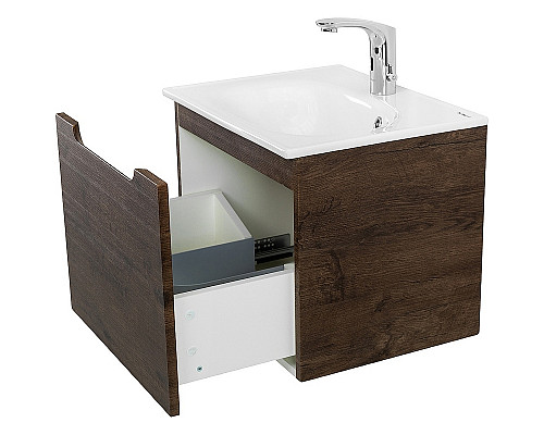 Тумба под раковину BelBagno Etna 60 ETNA-600-1C-SO-RW-P подвесная Rovere Moro