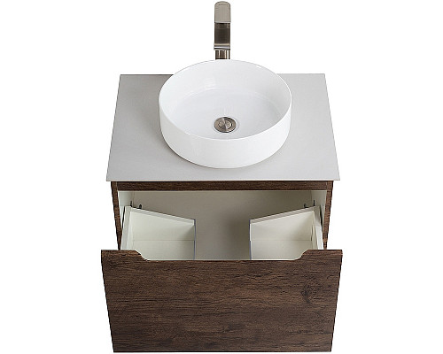 Тумба под раковину BelBagno Etna 60 ETNA-600-1C-SO-RW-P подвесная Rovere Moro