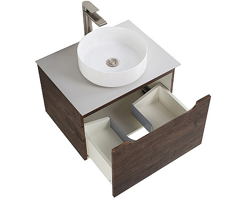 Тумба под раковину BelBagno Etna 60 ETNA-600-1C-SO-RW-P подвесная Rovere Moro