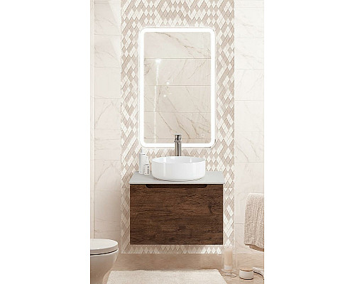 Тумба под раковину BelBagno Etna 60 ETNA-600-1C-SO-RW-P подвесная Rovere Moro