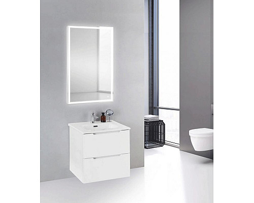 Santeh-Crystal.ru: Тумба под раковину BelBagno ETNA 39-500/390-2C-SO-BL-P подвесная Bianco Lucido Заказать Тумба под раковину BelBagno ETNA 39-500/390-2C-SO-BL-P подвесная Bianco Lucido в магазине сантехники Santeh-Crystal.ru