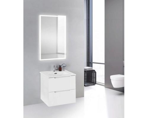 Заказать Тумба под раковину BelBagno ETNA 39-600/390-2C-SO-BL-P подвесная Bianco Lucido в магазине сантехники Santeh-Crystal.ru