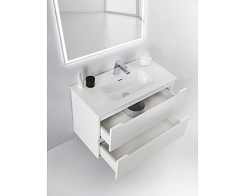 Заказать Тумба под раковину BelBagno ETNA 39-800/390-2C-SO-BL-P подвесная Bianco Lucido в магазине сантехники Santeh-Crystal.ru