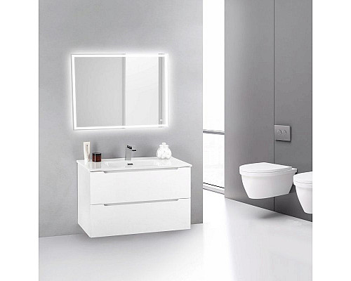 Заказать Тумба под раковину BelBagno ETNA 39-800/390-2C-SO-BL-P подвесная Bianco Lucido в магазине сантехники Santeh-Crystal.ru