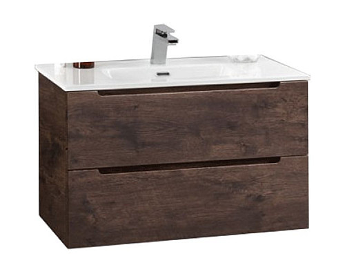 Заказать Тумба под раковину BelBagno ETNA 39-800/390-2C-SO-RW-P подвесная Rovere Moro в магазине сантехники Santeh-Crystal.ru
