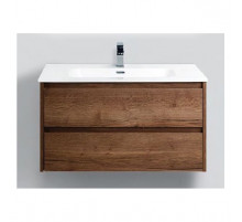 Тумба под раковину BelBagno Kraft 90 KRAFT-900-2C-SO-RT подвесная Табачный дуб