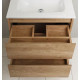 Приобрести Тумба под раковину BelBagno Kraft 90 KRAFT-900-2C-SO-RNN подвесная Натуральный дуб Небраска в магазине сантехники Santeh-Crystal.ru