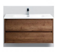 Тумба под раковину BelBagno Kraft 100 KRAFT-1000-2C-SO-RT подвесная Табачный дуб