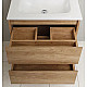 Купить Тумба под раковину BelBagno Kraft 100 KRAFT-1000-2C-SO-RGB подвесная Белый дуб Галифакс в магазине сантехники Santeh-Crystal.ru