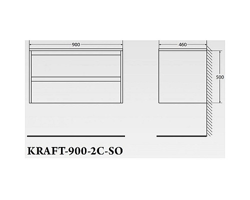 Santeh-Crystal.ru: Тумба под раковину BelBagno Kraft 90 KRAFT-900-2C-SO-BO подвесная Bianco Opaco Приобрести Тумба под раковину BelBagno Kraft 90 KRAFT-900-2C-SO-BO подвесная Bianco Opaco в магазине сантехники Santeh-Crystal.ru