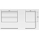 Приобрести Тумба под раковину BelBagno Kraft 80 KRAFT-800-2C-SO-RGB подвесная Rovere Galifax Bianco в магазине сантехники Santeh-Crystal.ru