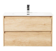 Тумба под раковину BelBagno Kraft 80 KRAFT-800-2C-SO-RNN подвесная Rovere Nebrasca Nature
