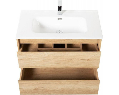 Заказать Тумба под раковину BelBagno Kraft 80 KRAFT-800-2C-SO-RNN подвесная Rovere Nebrasca Nature в магазине сантехники Santeh-Crystal.ru