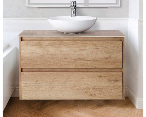 Заказать Тумба под раковину BelBagno Kraft 80 KRAFT-800-2C-SO-RNN подвесная Rovere Nebrasca Nature в магазине сантехники Santeh-Crystal.ru