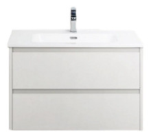 Тумба под раковину BelBagno Kraft 80 KRAFT-800-2C-SO-BO подвесная Bianco Opaco