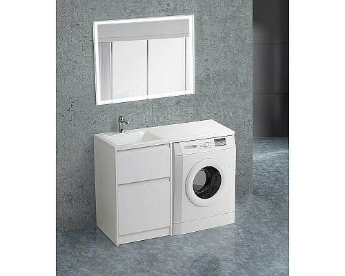 Santeh-Crystal.ru: Тумба под раковину BelBagno Kraft 120 KRAFT-LVD-580/1200-2C-PIA-BO Bianco Opaco Заказать Тумба под раковину BelBagno Kraft 120 KRAFT-LVD-580/1200-2C-PIA-BO Bianco Opaco в магазине сантехники Santeh-Crystal.ru