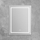 Приобрести Зеркало BelBagno Kraft 68.5 SPC-KRAFT-685-885-TCH-WARM с подсветкой с подогревом Сатин с сенсорным выключателем в магазине сантехники Santeh-Crystal.ru