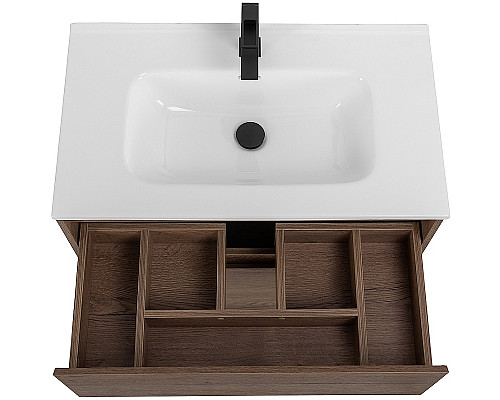 Тумба под раковину BelBagno Kraft 80 KRAFT-800-2C-PIA-RT Rovere Tabacco