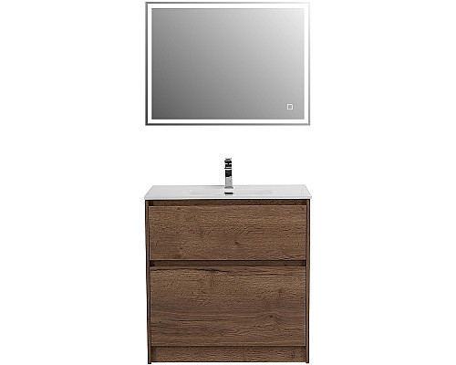 Тумба под раковину BelBagno Kraft 80 KRAFT-800-2C-PIA-RT Rovere Tabacco