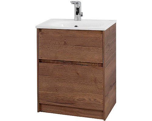 Тумба под раковину BelBagno Kraft 60 KRAFT-600-2C-PIA-RT Rovere Tabacco