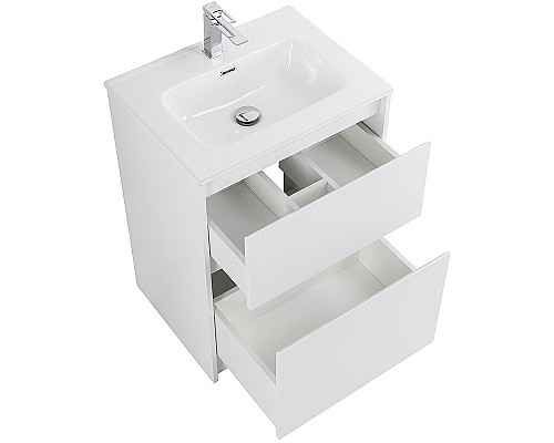 Тумба под раковину BelBagno Kraft 60 KRAFT-600-2C-PIA-BO Bianco Opaco