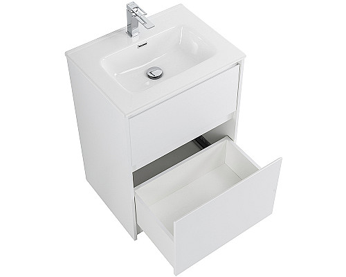 Тумба под раковину BelBagno Kraft 60 KRAFT-600-2C-PIA-BO Bianco Opaco