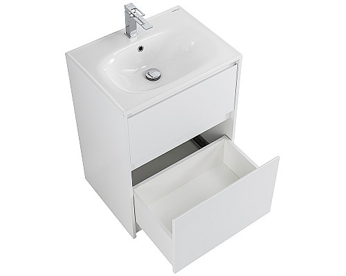 Тумба под раковину BelBagno Kraft 60 KRAFT-600-2C-PIA-BO Bianco Opaco