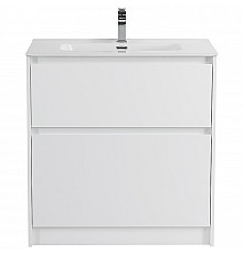 Тумба под раковину BelBagno Kraft 80 KRAFT-800-2C-PIA-BO Bianco Opaco