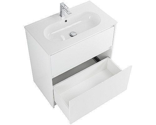 Тумба под раковину BelBagno Kraft 80 KRAFT-800-2C-PIA-BO Bianco Opaco