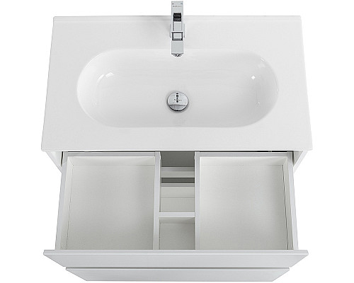 Тумба под раковину BelBagno Kraft 80 KRAFT-800-2C-PIA-BO Bianco Opaco