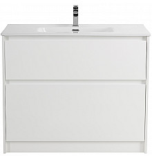 Тумба под раковину BelBagno Kraft 100 KRAFT-1000-2C-PIA-BO Bianco Opaco