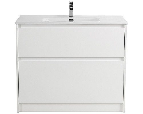 Тумба под раковину BelBagno Kraft 100 KRAFT-1000-2C-PIA-BO Bianco Opaco