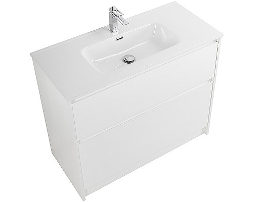 Тумба под раковину BelBagno Kraft 100 KRAFT-1000-2C-PIA-BO Bianco Opaco