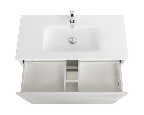 Тумба под раковину BelBagno Kraft 100 KRAFT-1000-2C-PIA-BO Bianco Opaco