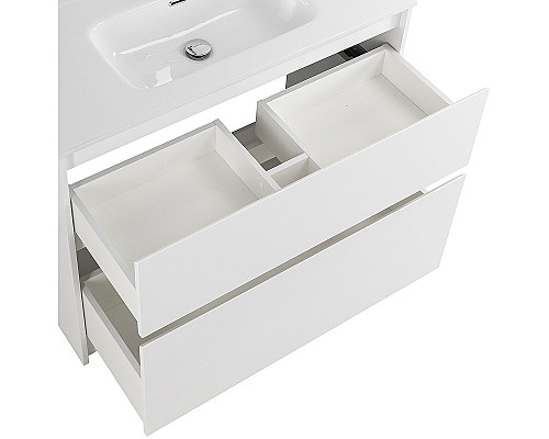 Тумба под раковину BelBagno Kraft 100 KRAFT-1000-2C-PIA-BO Bianco Opaco