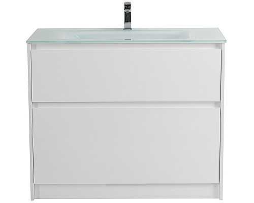 Тумба под раковину BelBagno Kraft 100 KRAFT-1000-2C-PIA-BO Bianco Opaco