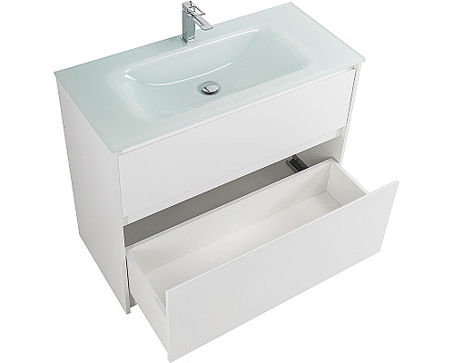 Тумба под раковину BelBagno Kraft 100 KRAFT-1000-2C-PIA-BO Bianco Opaco