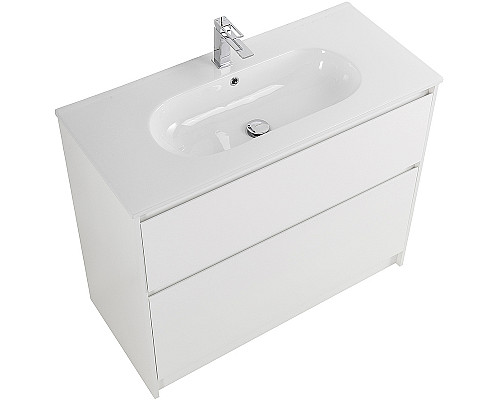 Тумба под раковину BelBagno Kraft 100 KRAFT-1000-2C-PIA-BO Bianco Opaco