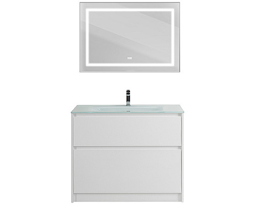 Тумба под раковину BelBagno Kraft 100 KRAFT-1000-2C-PIA-BO Bianco Opaco