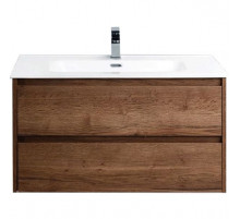 Тумба под раковину BelBagno KRAFT 39-800/390-2C-SO-RT подвесная Rovere Tabacco