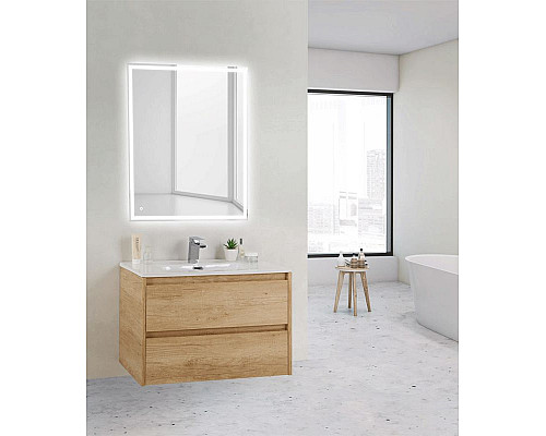 Приобрести Тумба под раковину BelBagno KRAFT 39-700/390-2C-SO-RNN подвесная Rovere Nebrasca Nature в магазине сантехники Santeh-Crystal.ru