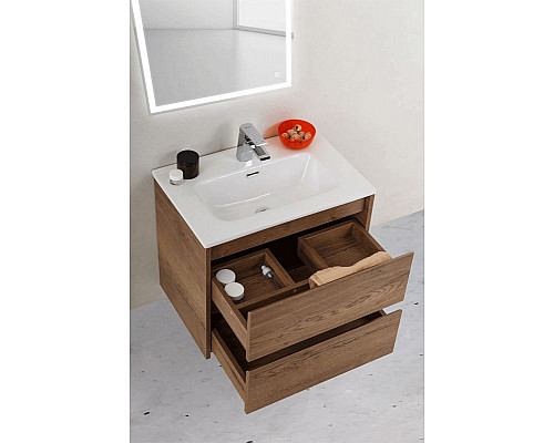 Заказать Тумба под раковину BelBagno KRAFT 39-600/390-2C-SO-RT подвесная Rovere Tabacco в магазине сантехники Santeh-Crystal.ru