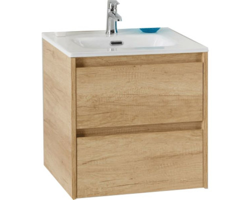 Купить Тумба под раковину BelBagno KRAFT 39-600/390-2C-SO-RNN подвесная Rovere Nebrasca Nature в магазине сантехники Santeh-Crystal.ru