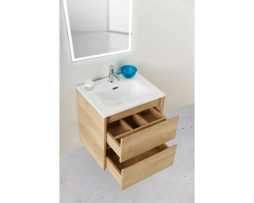 Купить Тумба под раковину BelBagno KRAFT 39-600/390-2C-SO-RNN подвесная Rovere Nebrasca Nature в магазине сантехники Santeh-Crystal.ru