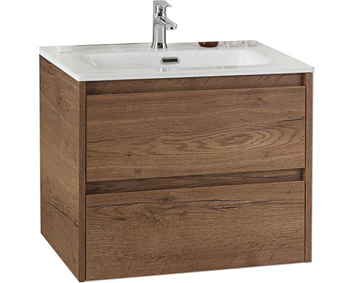 Купить Тумба под раковину BelBagno KRAFT 39-500/390-2C-SO-RT подвесная Rovere Tabacco в магазине сантехники Santeh-Crystal.ru