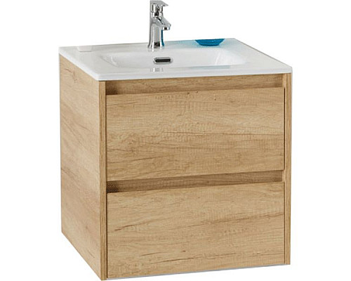 Купить Тумба под раковину BelBagno KRAFT 39-500/390-2C-SO-RNN подвесная Rovere Nebrasca Nature в магазине сантехники Santeh-Crystal.ru