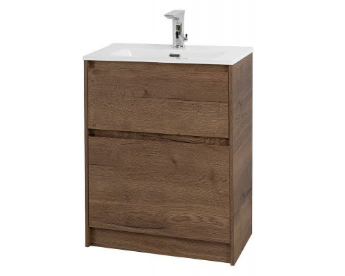 Тумба под раковину BelBagno Kraft 39 60 KRAFT39-600/390-2C-PIA-RT Rovere Tabacco