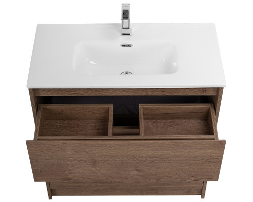 Тумба под раковину BelBagno Kraft 39 60 KRAFT39-600/390-2C-PIA-RT Rovere Tabacco